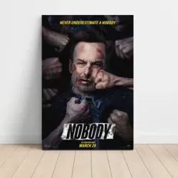 Nobody (2021) Fine Art Movie Poster