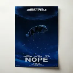 Nope (2022) Fine Art Movie Poster