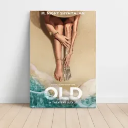 Old (2021) Fine Art Movie Poster