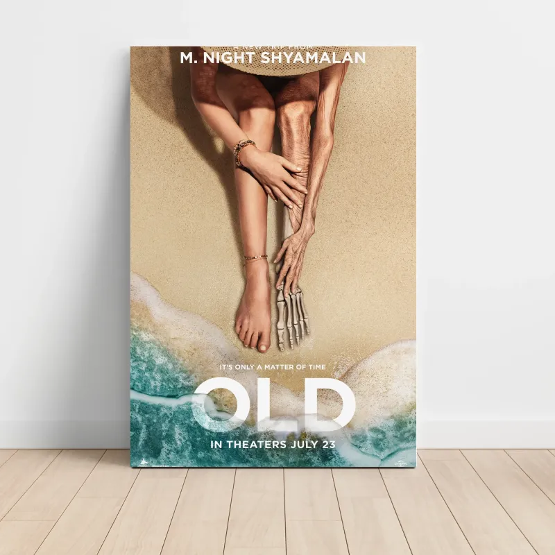 Old (2021) Fine Art Movie Poster