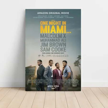 One Night in Miami... (2020) Fine Art Movie Poster