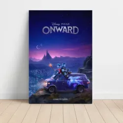 Onward (2020) Fine Art Movie Poster