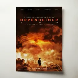 Oppenheimer (2023) Fine Art Movie Poster