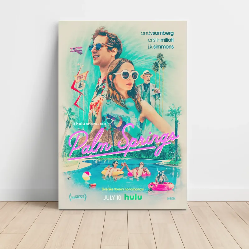 Palm Springs (2020) Fine Art Movie Poster