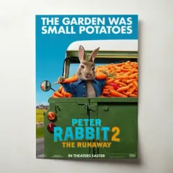 Peter Rabbit 2: The Runaway (2021) Fine Art Movie Poster