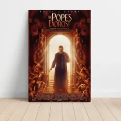 The Pope's Exorcist (2023) Fine Art Movie Poster