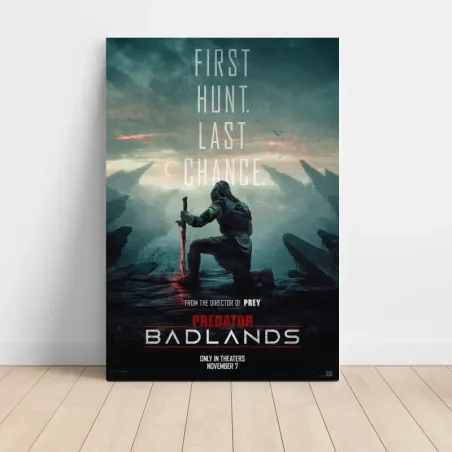 Predator: Badlands (2025) Fine Art Movie Poster