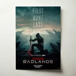 Predator: Badlands (2025) Fine Art Movie Poster