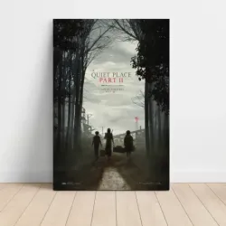 A Quiet Place Part II (2020) Fine Art Movie Poster