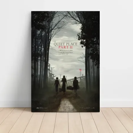 A Quiet Place Part II (2020) Fine Art Movie Poster