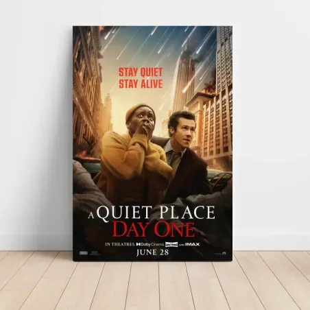 A Quiet Place: Day One (2024) Fine Art Movie Poster