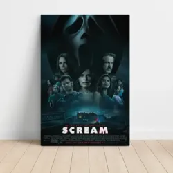 Scream (2022) Fine Art Movie Poster