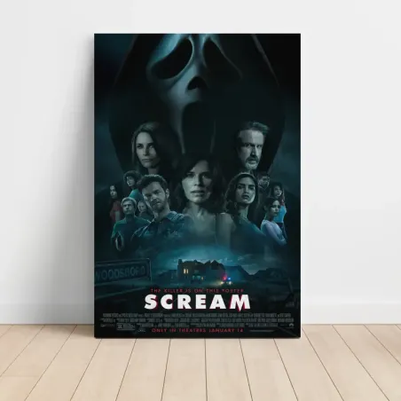 Scream (2022) Fine Art Movie Poster