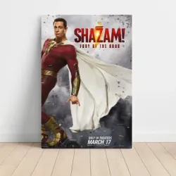 Shazam! Fury of the Gods (2023) Fine Art Movie Poster