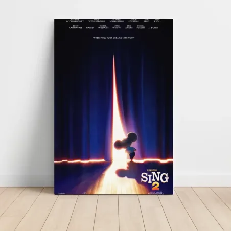 Sing 2 (2021) Fine Art Movie Poster