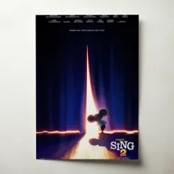 Sing 2 (2021) Fine Art Movie Poster