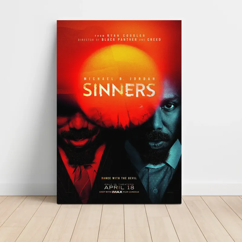 Sinners (2025) Fine Art Movie Poster