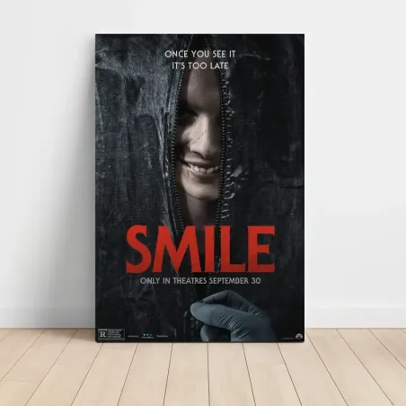 Smile (2022) Fine Art Movie Poster