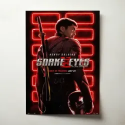 Snake Eyes: G.I. Joe Origins (2021) Fine Art Movie Poster