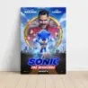 Sonic the Hedgehog (2020) Fine Art Movie Poster