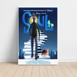 Soul (2020) Fine Art Movie Poster