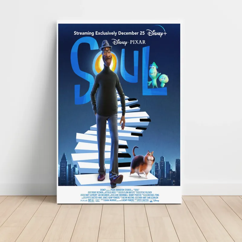Soul (2020) Fine Art Movie Poster