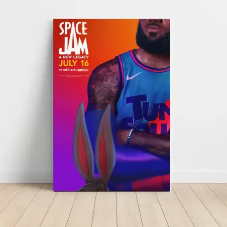 Space Jam: A New Legacy (2021) Fine Art Movie Poster