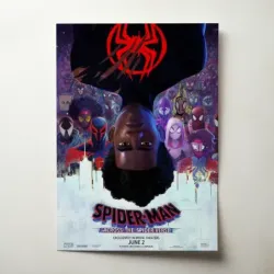 Spider-Man: Across the Spider-Verse (2023) Fine Art Movie Poster