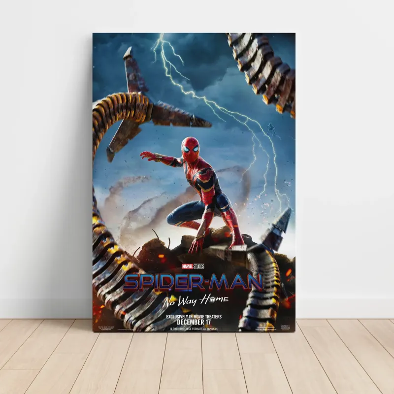 Spider-Man: No Way Home (2021) Fine Art Movie Poster