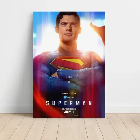 Superman (2025) Fine Art Movie Poster