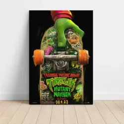 Teenage Mutant Ninja Turtles: Mutant Mayhem (2023) Fine Art Movie Poster