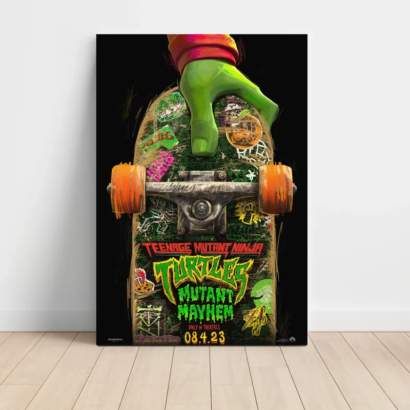 Teenage Mutant Ninja Turtles: Mutant Mayhem (2023) Fine Art Movie Poster