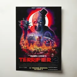 Terrifier 2 (2022) Fine Art Movie Poster