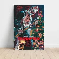 Terrifier 3 (2024) Fine Art Movie Poster