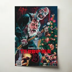 Terrifier 3 (2024) Fine Art Movie Poster