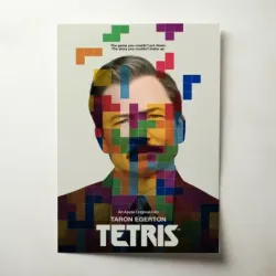 Tetris (2023) Fine Art Movie Poster