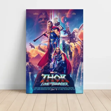 Thor: Love and Thunder (2022) Fine Art Movie Poster
