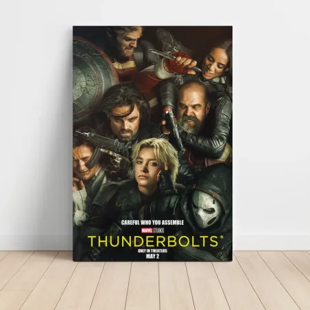 Thunderbolts* (2025) Fine Art Movie Poster