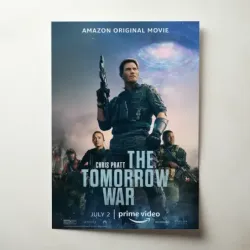 The Tomorrow War (2021) Fine Art Movie Poster