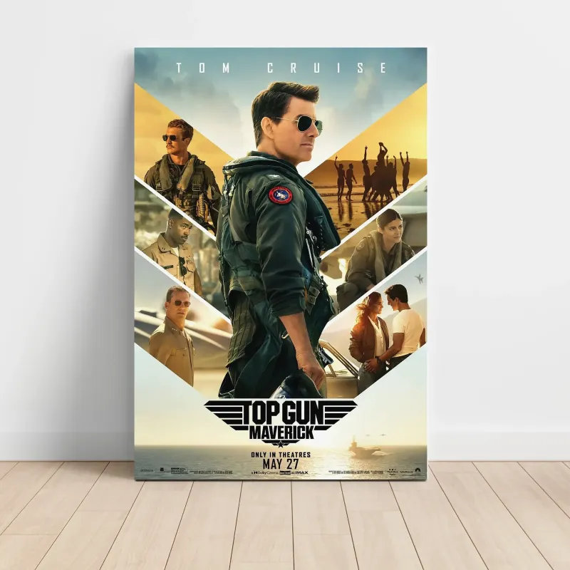 Top Gun: Maverick (2022) Fine Art Movie Poster