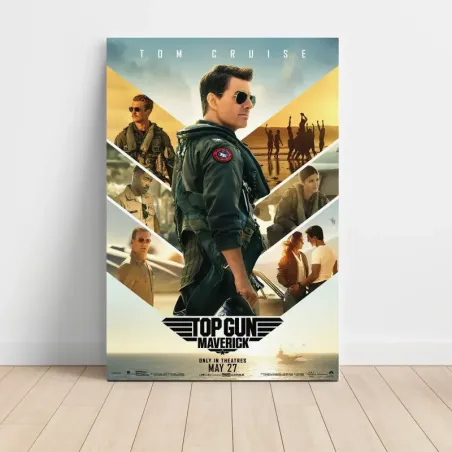 Top Gun: Maverick (2022) Fine Art Movie Poster