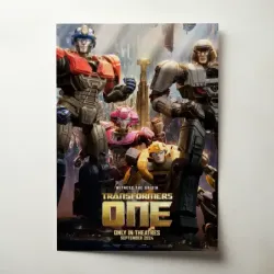 Transformers One (2024) Fine Art Movie Poster