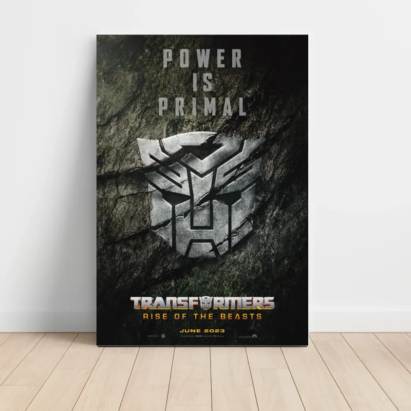 Transformers: Rise of the Beasts (2023) Fine Art Movie Poster