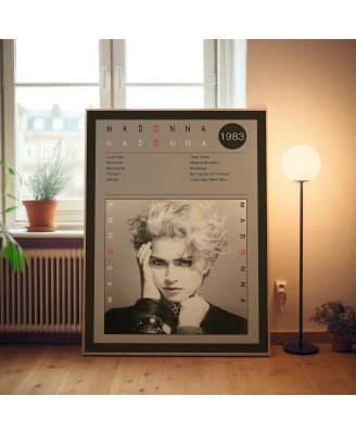 Madonna – Madonna Fine Art Album Poster Wall Art