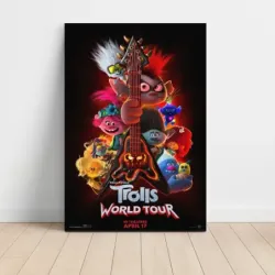 Trolls World Tour (2020) Fine Art Movie Poster