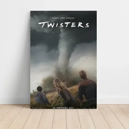 Twisters (2024) Fine Art Movie Poster