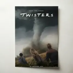 Twisters (2024) Fine Art Movie Poster