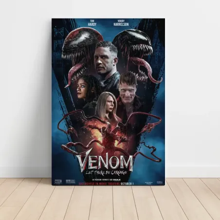 Venom: Let There Be Carnage (2021) Fine Art Movie Poster