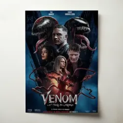 Venom: Let There Be Carnage (2021) Fine Art Movie Poster