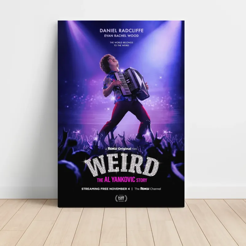 Weird: The Al Yankovic Story (2022) Fine Art Movie Poster